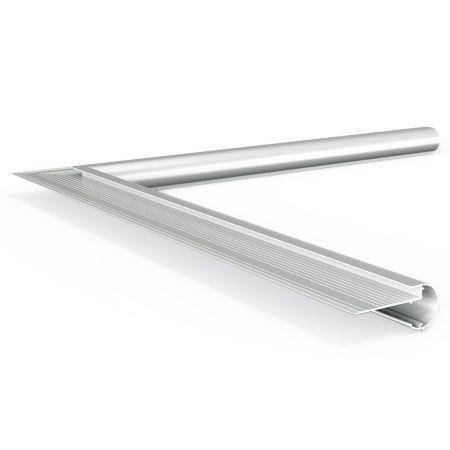 Binnenhoek daktrim kraal aluminium 26 mm x 40 mm, lengte 400 mm
