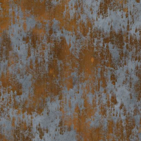 Wandpaneel Pisa, Rost blaugrau, Dicke 4 mm. Gratis zugeschnitten