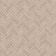 Wandpaneel fischgrät braun-beige, matt